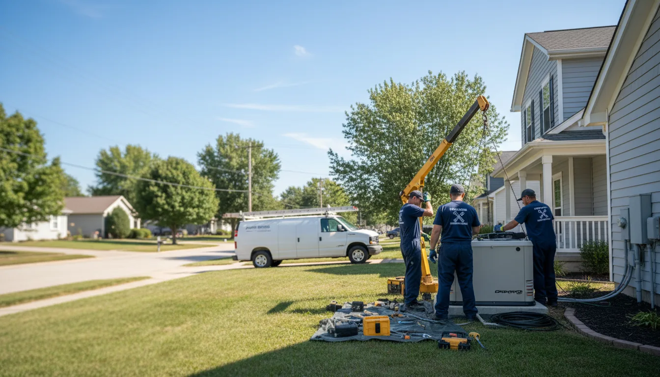Generator Installation in Osco, IL near me